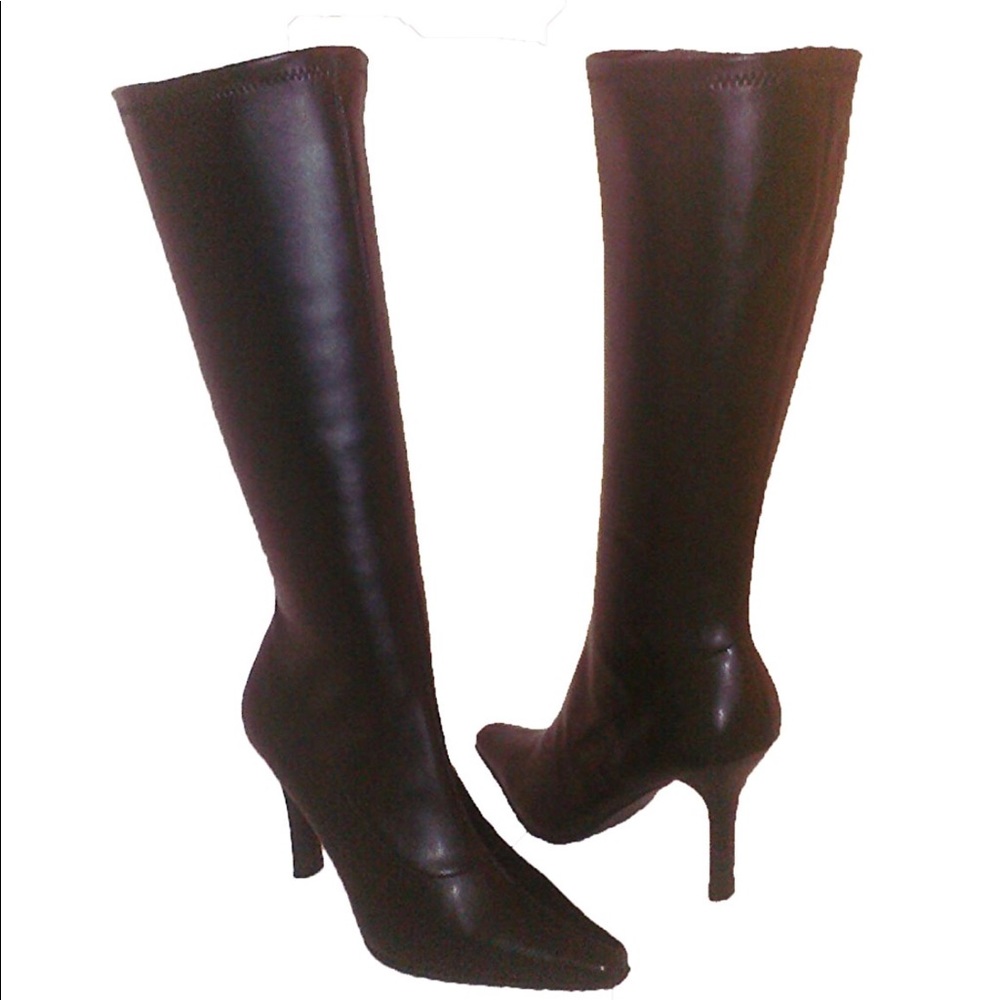 Steve Madden soft synthetic leather boots